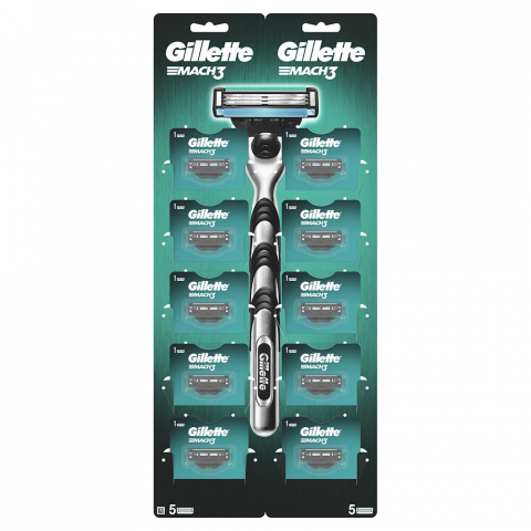 Rezerve Aparat de Ras, Gillette Mach3, 10 bucati [1]