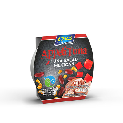 Conserve - Salata Mexicana cu Ton si Legume, Losos, 160 g