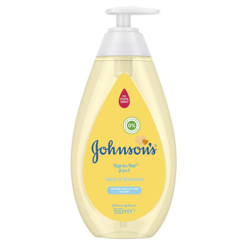 Copii & Bebe - Lotiune de spalare si sampon Johnson's Baby 2in1 Top-to-Toe, 500 ml-Vivomarket.ro