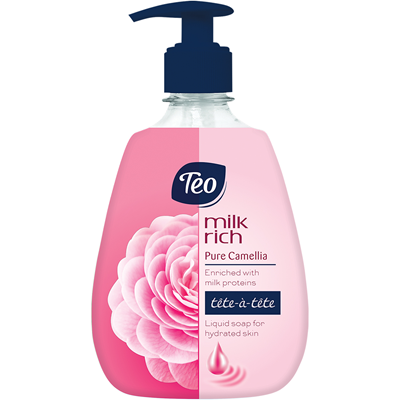 Sapunuri - Sapun lichid Camellia , 400 ml, Teo