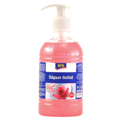 Ingrijire personala & Cosmetice - Sapun Lichid Rose,500 ml, Aro