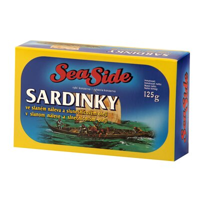Bacanie - Sardine in Ulei Vegetal, Sea Side, 125 g