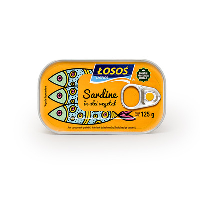 Bacanie - Sardine in Ulei, Losos, 125 g