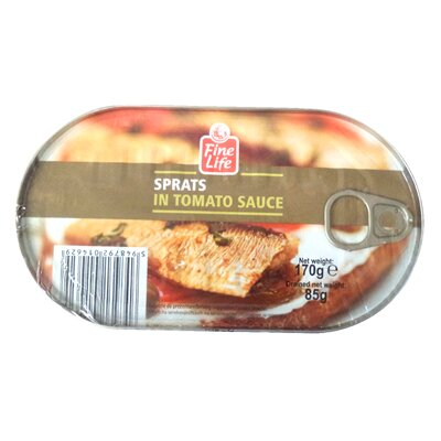 Noutati! - Sprot In Sos Tomat, Fine Life, 3 x 170 g