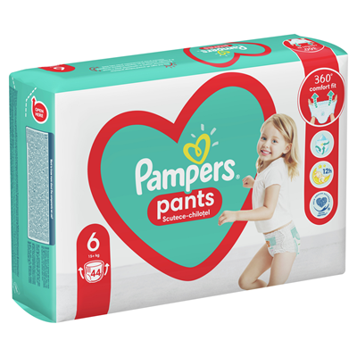 Scutece bebelusi - Scutece Chilotel Marimea 6, 44 bucati, Pampers Pants