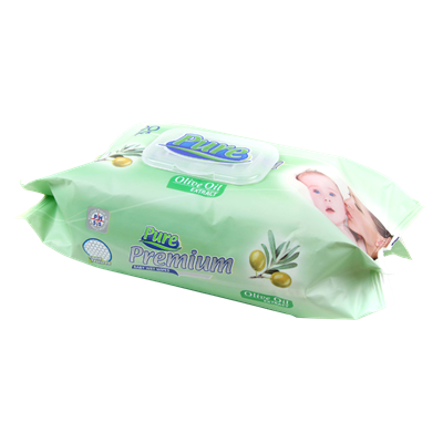 Servetele umede bebelusi - Servetele Umede, 64 bucati, Pure Premium