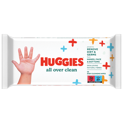 Servetele umede bebelusi - Servetele Umede hipoalergenice copii, 56 buc., Huggies Clean