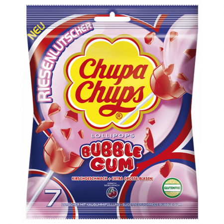 Set 7 Acadele Chupa Chups umplute cu guma de mestecat, 7 x 18 g [0]