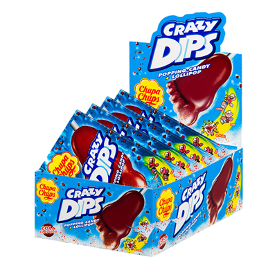 Produse Horeca - Set Acadele Chupa Chups, Crazy Dips Cola, 24 buc. x 14 g-Vivomarket.ro