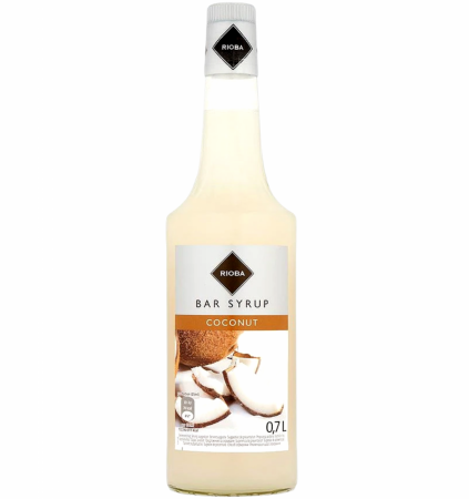 Bauturi - Sirop de cocos concentrat, Rioba Bar Coconut 700 ml