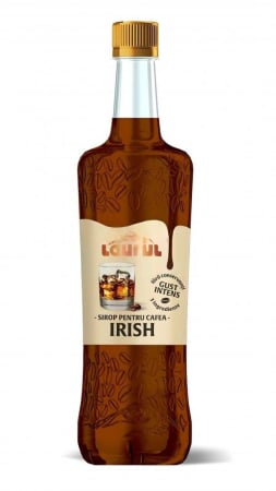 Bauturi - Sirop pentru Cafea Laurul cu Gust de Irish, pentru Latte, Cappuccino si Frappe, 0,70 L