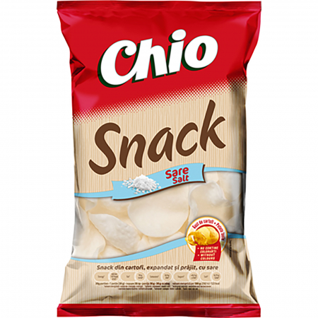 Bacanie - Snack Cartofi Expandat Sare, 6 buc x 65 g, LAY'S