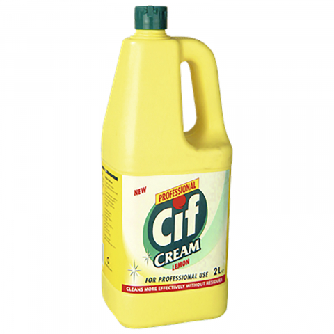 Curatenie & Intretinere - Solutie de curatat universala Cif Professional Cream Lemon, 2l
