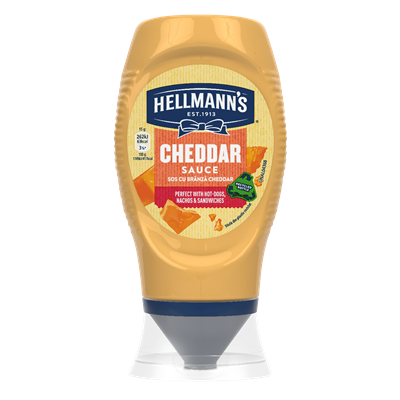 Bacanie - Sos Cheddar, 250 g, Hellmann's