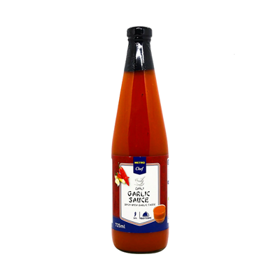 Produse Horeca - Sos Sos Chili cu Usturoi, 725 ml, Metro Chef