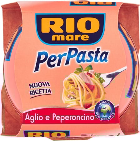Ketchup & Sosuri - Sos paste Rio Mare Aglio Olio e Peperoncino, usturoi si ardei iute, 160 g
