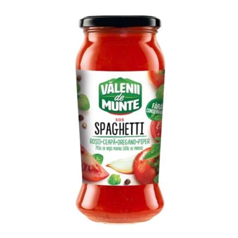 Ketchup & Sosuri - Sos Spaghetti, 500g, Valenii de Munte