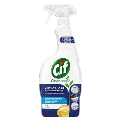 Curatenie & Intretinere - Spray Anticalcar, CIF, 750 ml-Vivomarket.ro