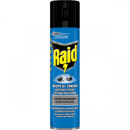 Curatenie & Intretinere - Spray pentru muste sau tantari Raid, 400 ml