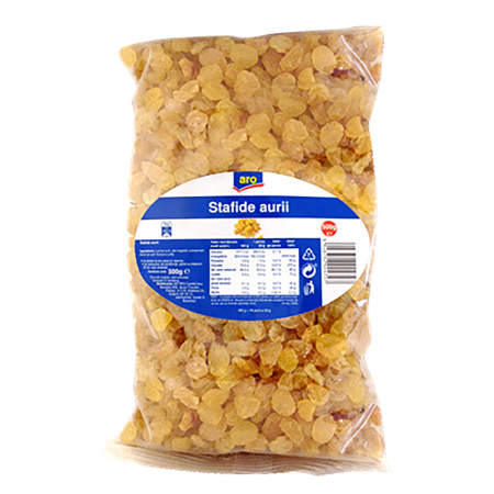 Chipsuri & Snacksuri - Stafide aurii, Aro, 500 g