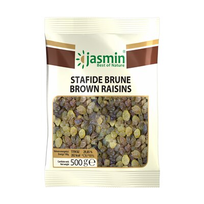 Chipsuri & Snacksuri - Stafide Brune, Jasmin, 500 g