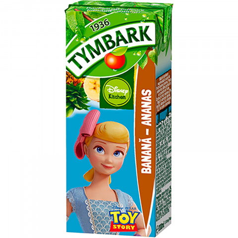 Bauturi necarbogazoase - Suc Banana Ananas, 9 x 0.2 L, Tymbark