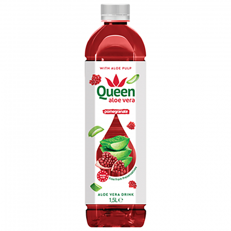 Suc de Aloe Vera 30% cu rodie, Queen, 1.5 l [0]