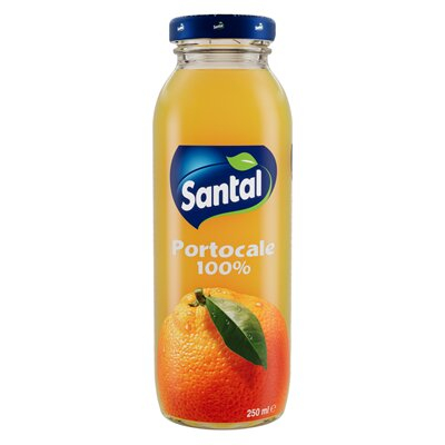 Bauturi necarbogazoase - Suc de Portocale, 100%, Santal, 12 x 0.250 l