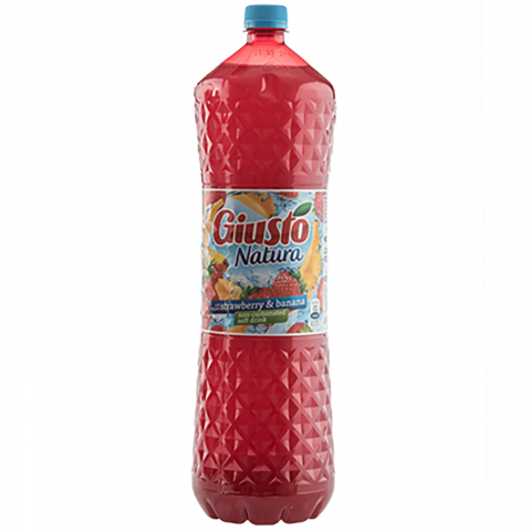Bauturi - Suc de Banane si Capsuni, 4 x 2 L, Giusto