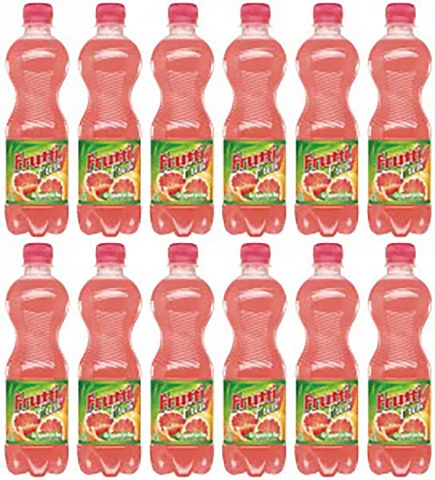 Bauturi carbogazoase - Suc Grapefruit , 12 x 0.5 L Frutti Fresh