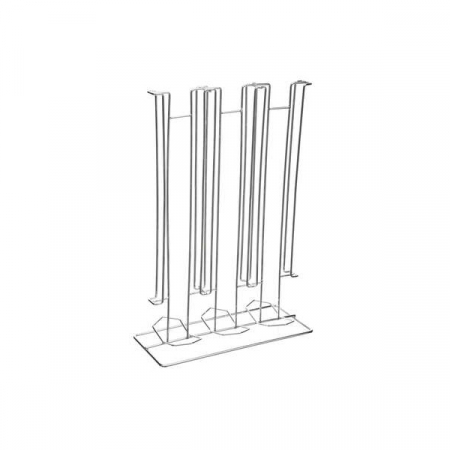 Suport pentru capsule Dolce Gusto, 36 de capsule, Argintiu, Inox [1]