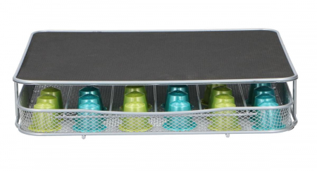 Suport pentru capsule Nespresso cu masuta pentru espressor, 42 de capsule [2]