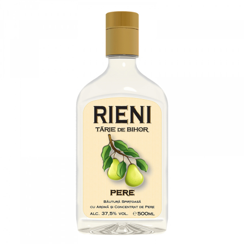 Bauturi - Tarie de Bihor Pere 37.5%, 0.5 L, Rieni