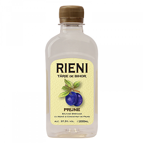 Bauturi - Tarie de Bihor Prune 37.5%, 3 x 0.2 L, Rieni