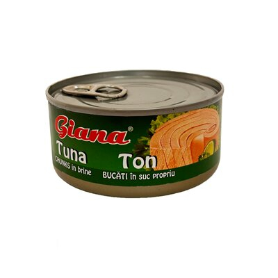 Bacanie - Ton Bucati in Suc Propriu, Giana, 160 g