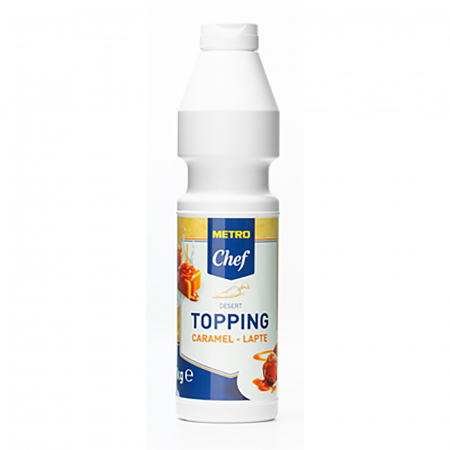 Bauturi - Topping Caramel cu Aroma de Lapte, 1 Kg, Metro Chef