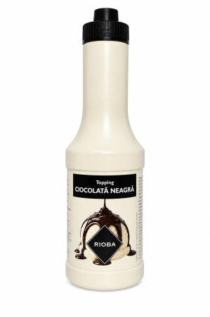 Dulciuri - Topping de Ciocolata Neagra, Rioba, 500 g-Vivomarket.ro