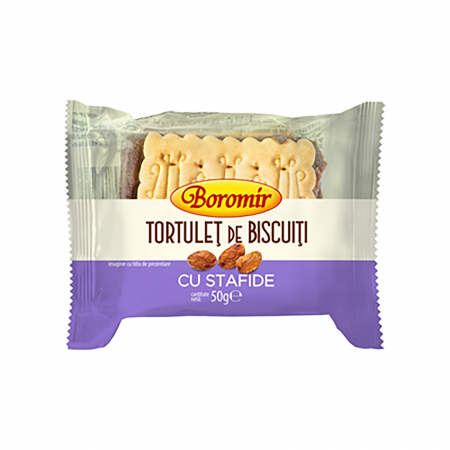 Bacanie - Tort Biscuiti, bax 44 buc x 50 g, Boromir