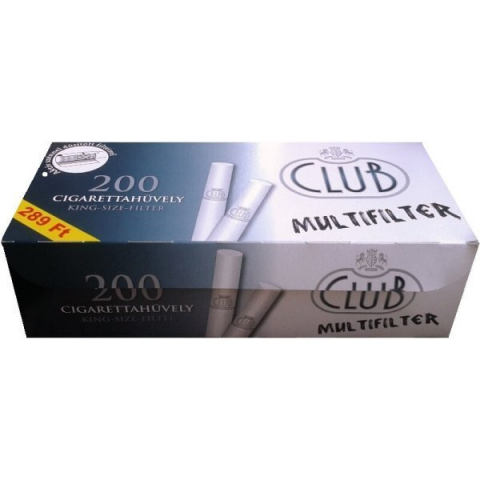 Tutun & Tigari - Tuburi tigarete Club Multifilter cu carbon activ, 1000 buc.