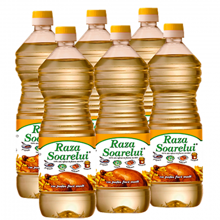Ulei de floarea soarelui, Raza Soarelui, 6 x 1 l [0]