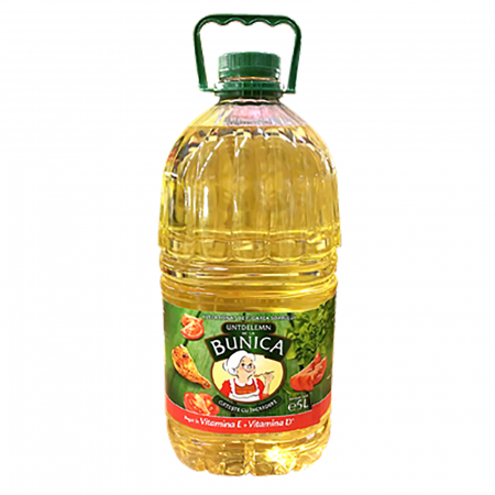 Alimente de baza - Ulei Floarea Soarelui 5 L, Bunica
