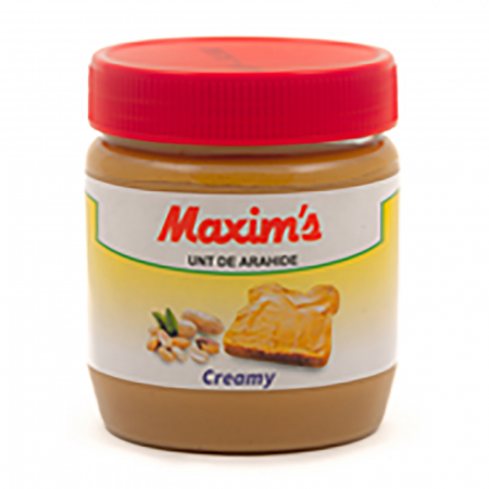 Dulceata, Miere & Crema tartinabila - Unt de Arahide, 90% arahide, 341g, Maxims