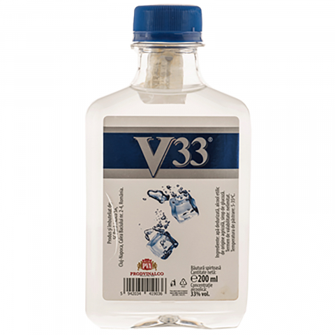 Bauturi - V 33 Bautura Spirtoasa 33%, 6 x 0.2 L