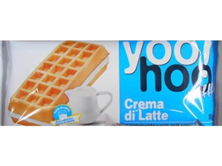 Produse Horeca - Vafa Sandwich cu Crema de Lapte, bax 12 bucx 50 g, Yohoo