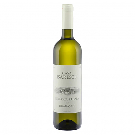 Bauturi - Vin alb sec, Casa Isarescu Feteasca Regala, 2016 ,13% ,750ml