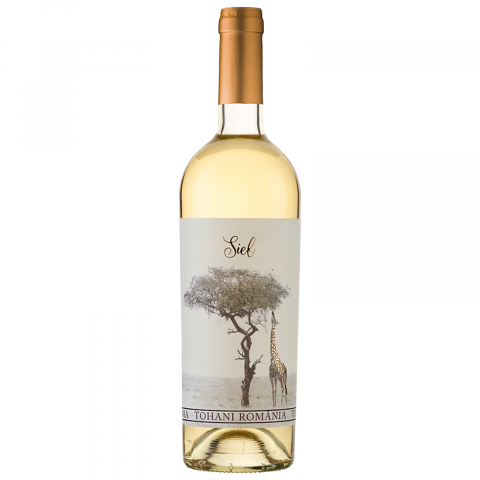 Bauturi - Vin Alb Tohani Siel, Sec, 0.75l
