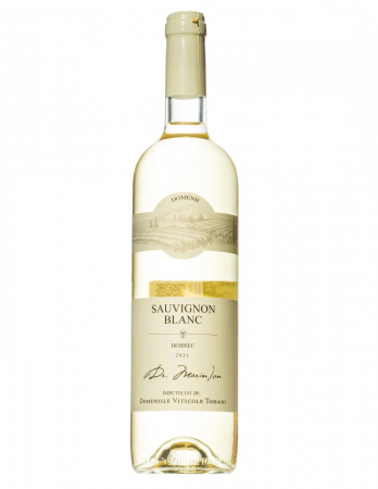 Bauturi - Vin Alb Varietal, Demisec, Sauvignon Blanc, Domeniile Tohani, 0.75 L