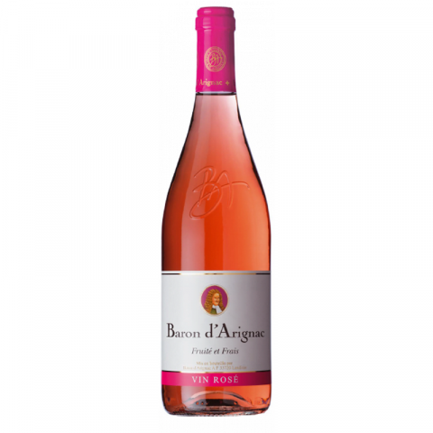 Bauturi - Vin rose demidulce Rose, 0.75L, Baron D'Arignac