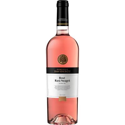 Bauturi - Vin Rose Domeniile Davidescu, Rara Neagra, Sec, 0.75