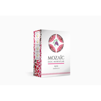 Bauturi - Vin Rose, MOZAIC, Demidulce, bag in box 3L, Murfatlar